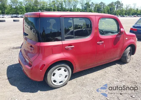 2009 Nissan Cube 1.8S из США, поврежденный, VIN JN8AZ28R39T115717